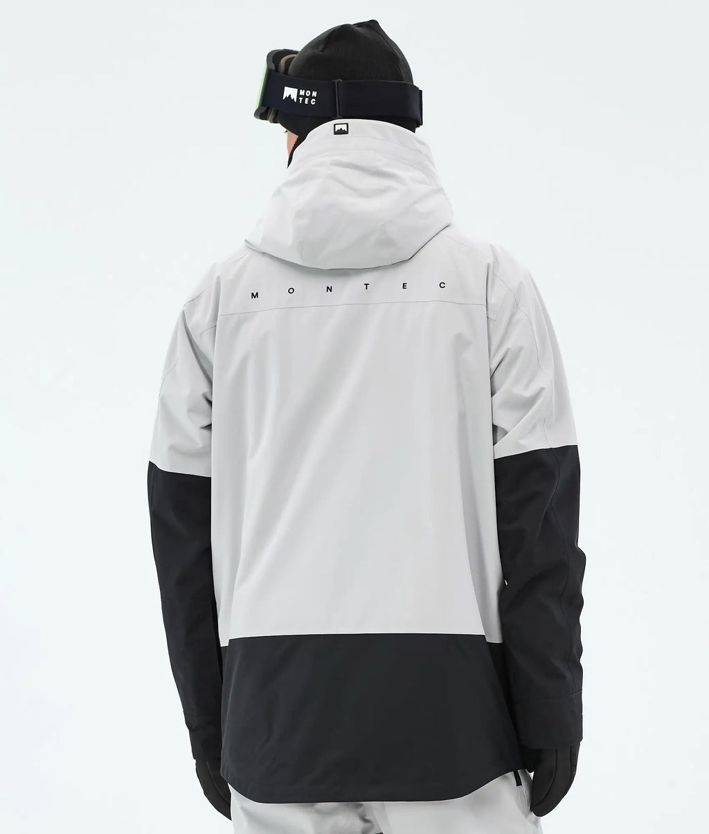 Arch Ski Jacket Men - Light Grey/Black
