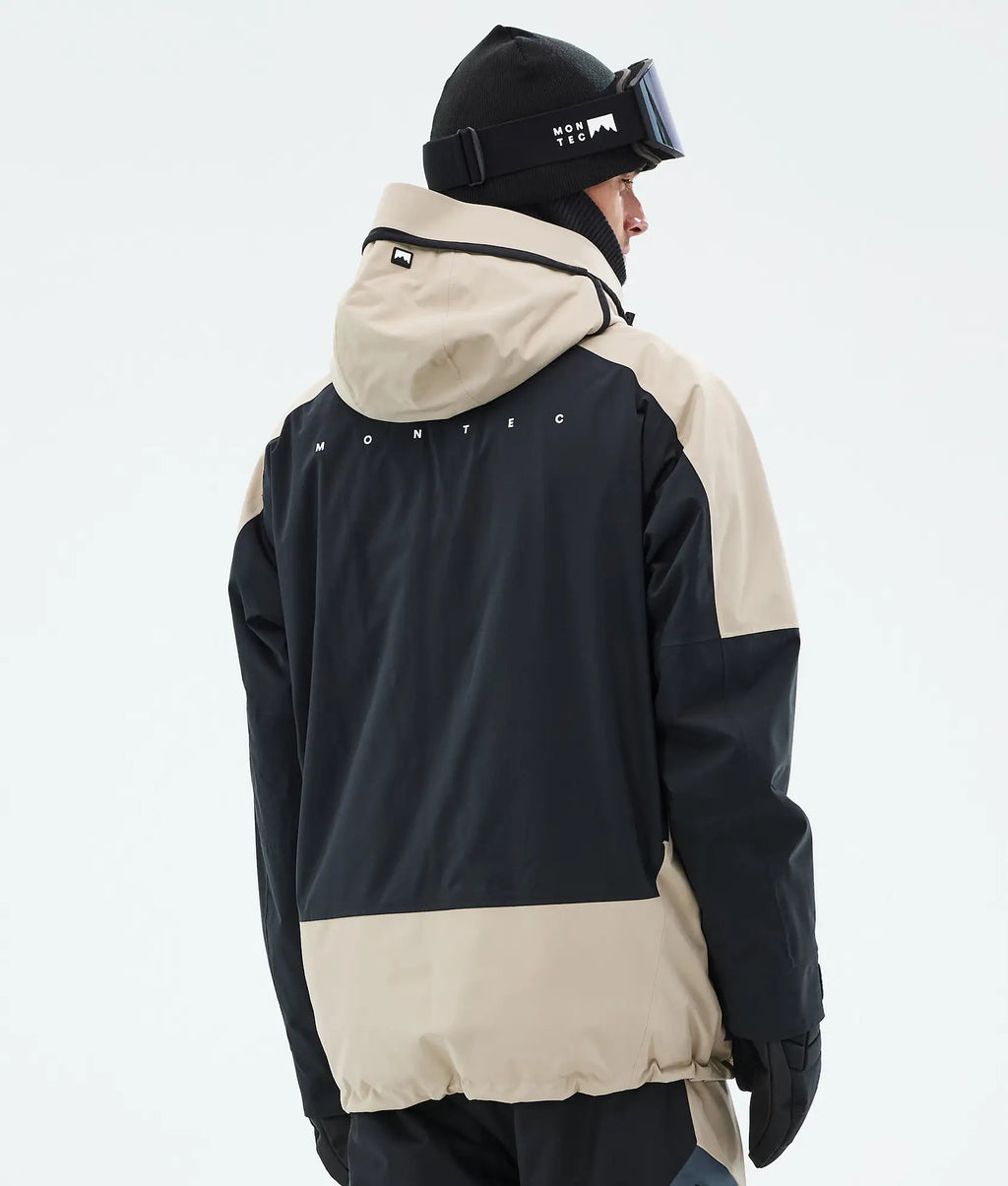 Morpheus Ski Jacket Men - Sand/Black/Metal Blue