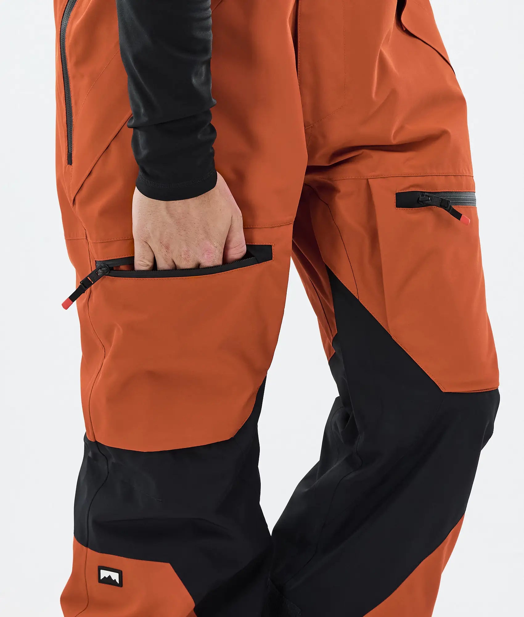Arch Ski Pants Men - Burned Orange/Black