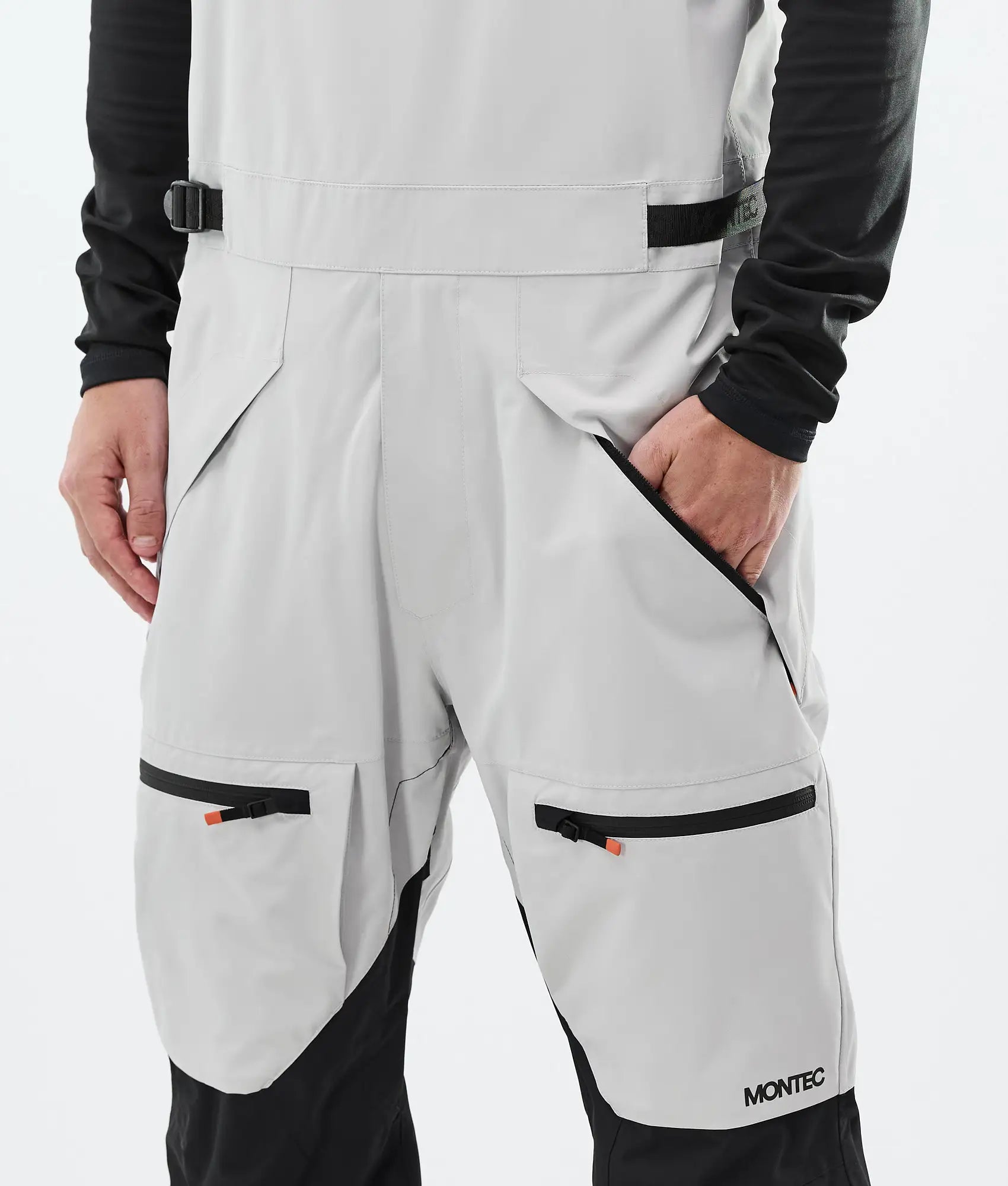 Arch Ski Pants Men - Light Grey/Black
