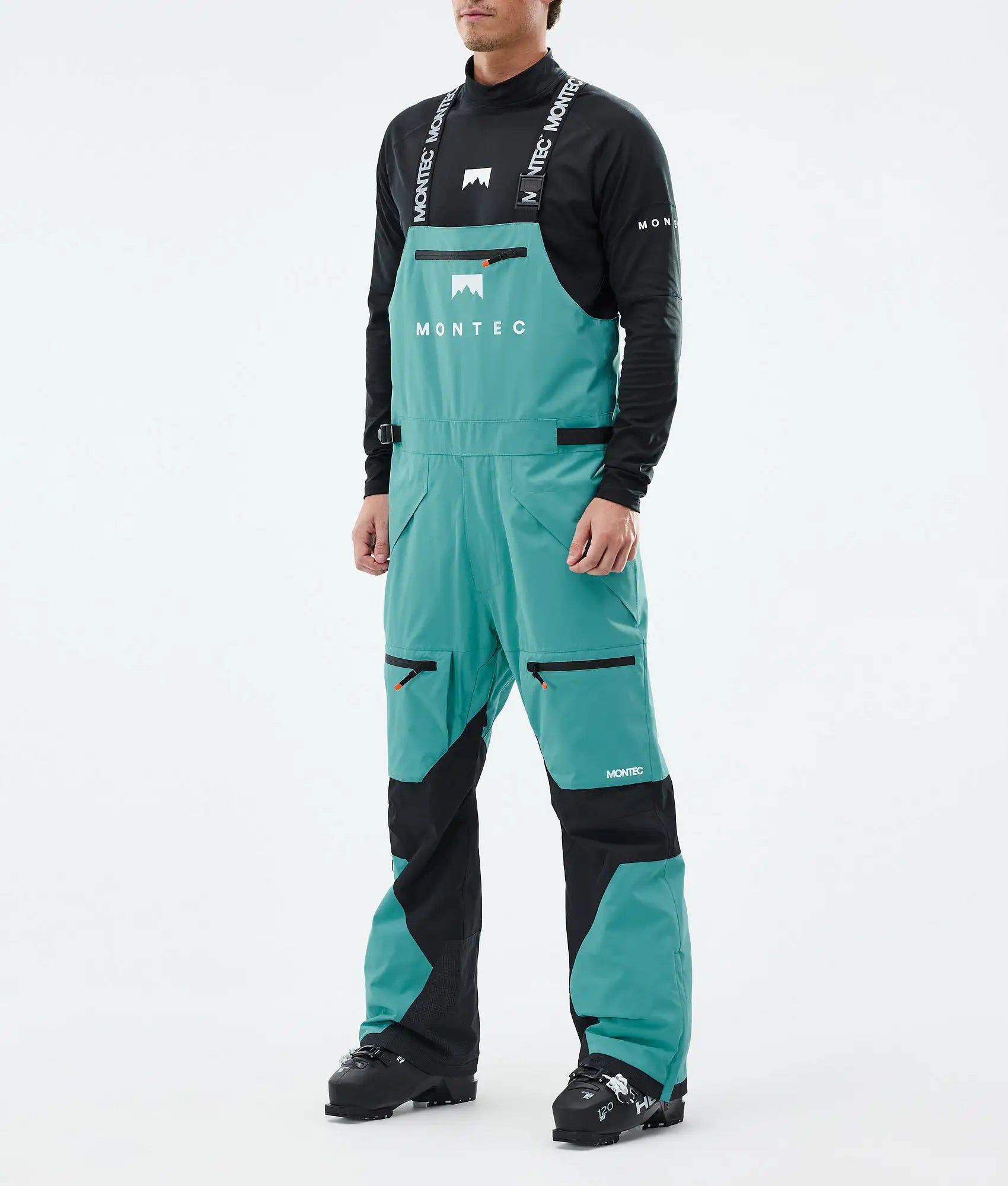 Arch Ski Pants Men - Turquoise/Black