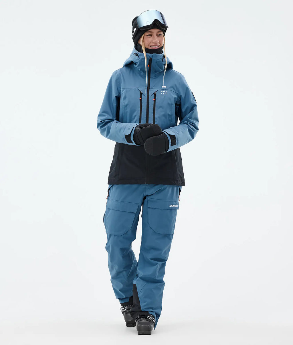 Kirin W Ski Pants Women - Blue Steel