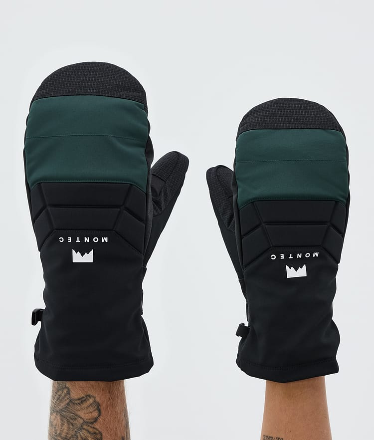 Snow Mittens Dark Atlantic